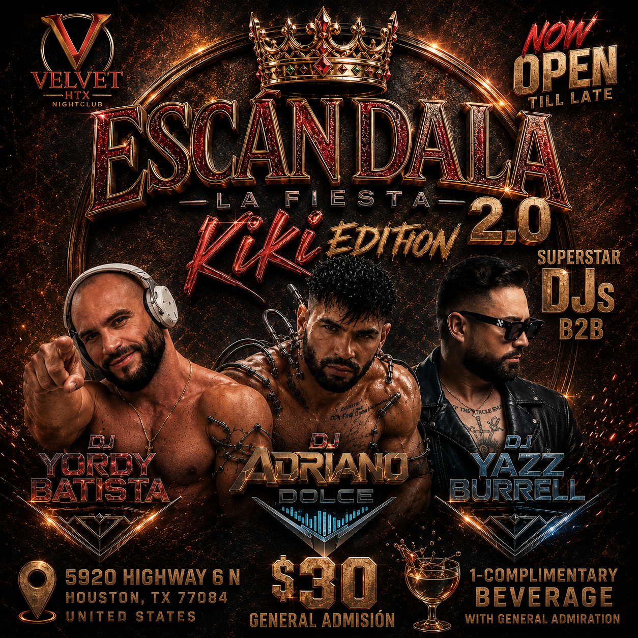Velvet Kiki Edition flyer